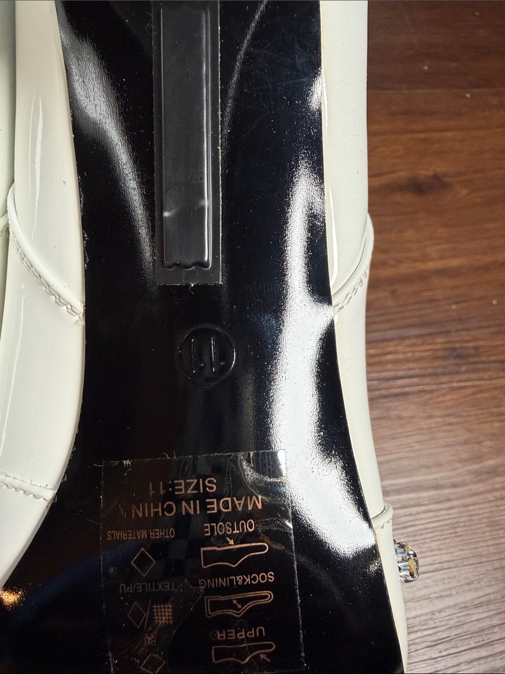 Azalea Wang Official Freida White Cowboy Boots - Picture 7 of 9